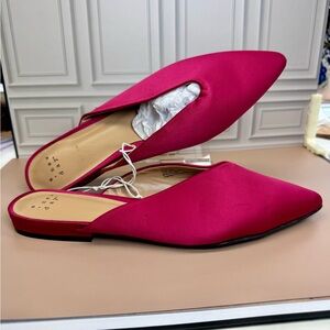 Hot Pink Women's Mules Size 8